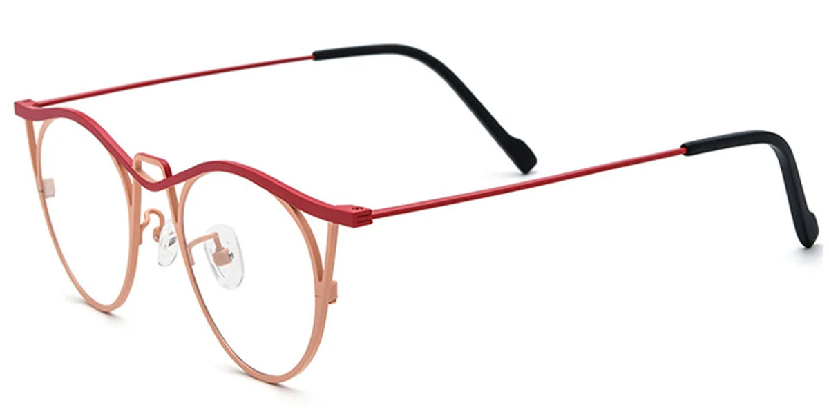 Candye® Titanium Cat Eye Frame F7042