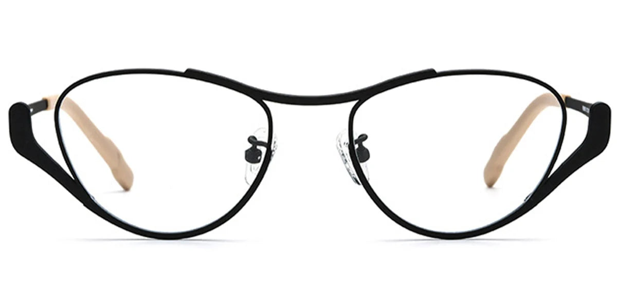 Candye® Titanium Cat Eye Geometric Frame F7048