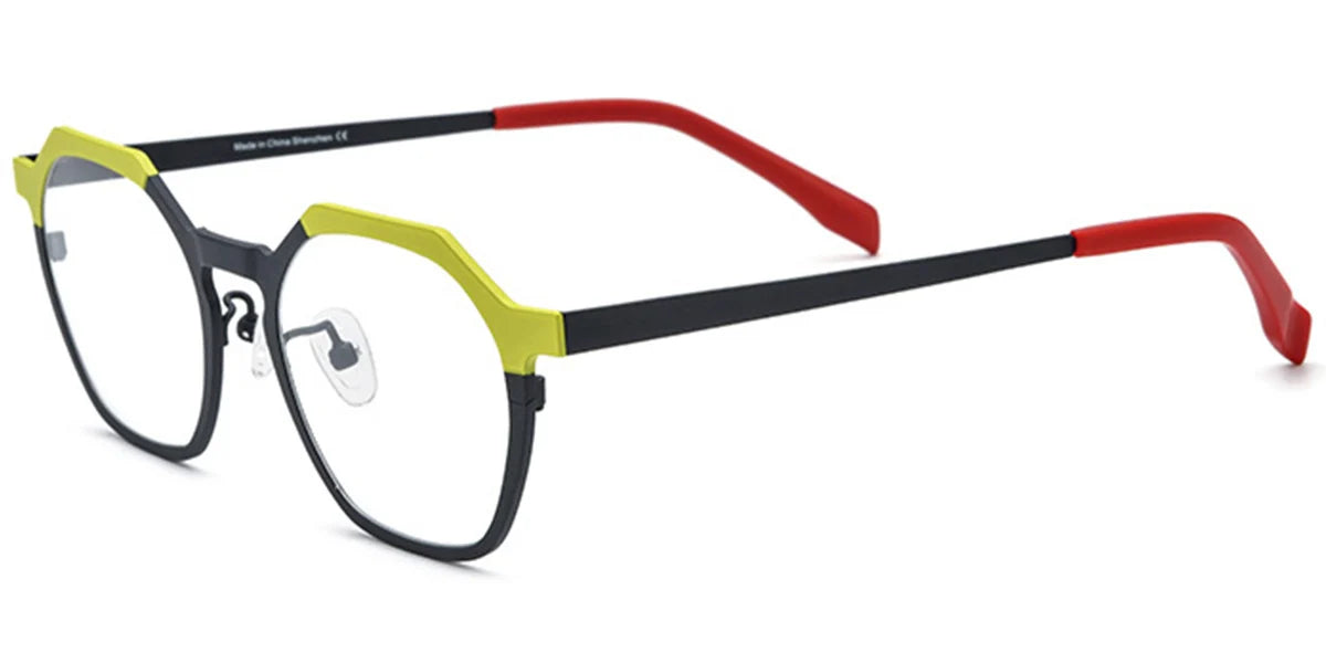 Candye® Titanium Geometric Frame F6670