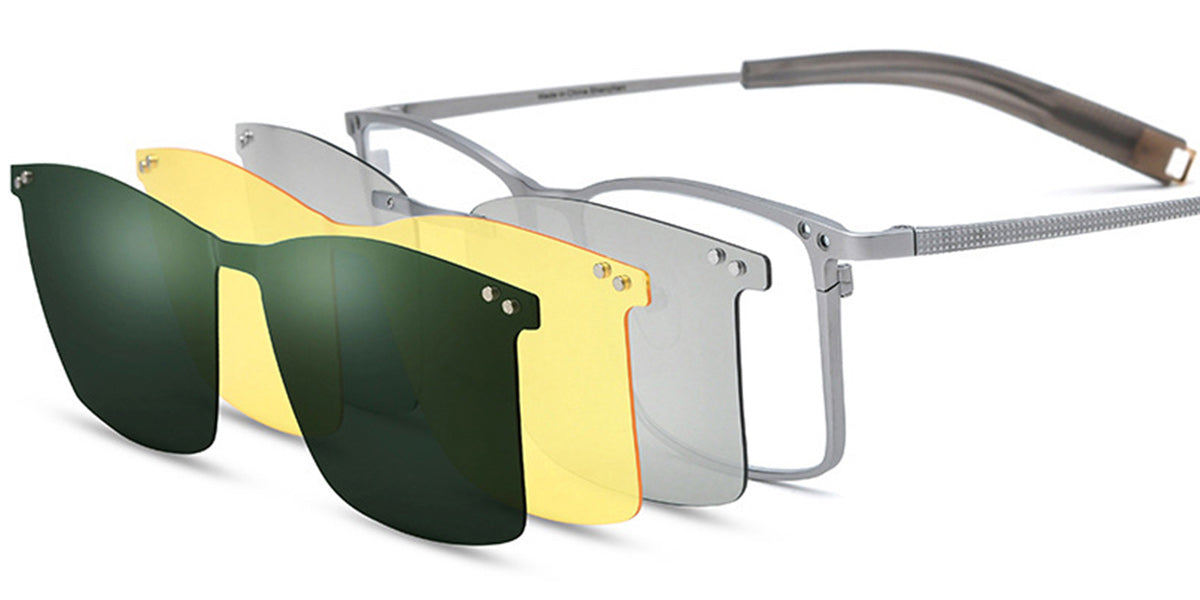 Candye® Titanium Rectangle Frame F6794