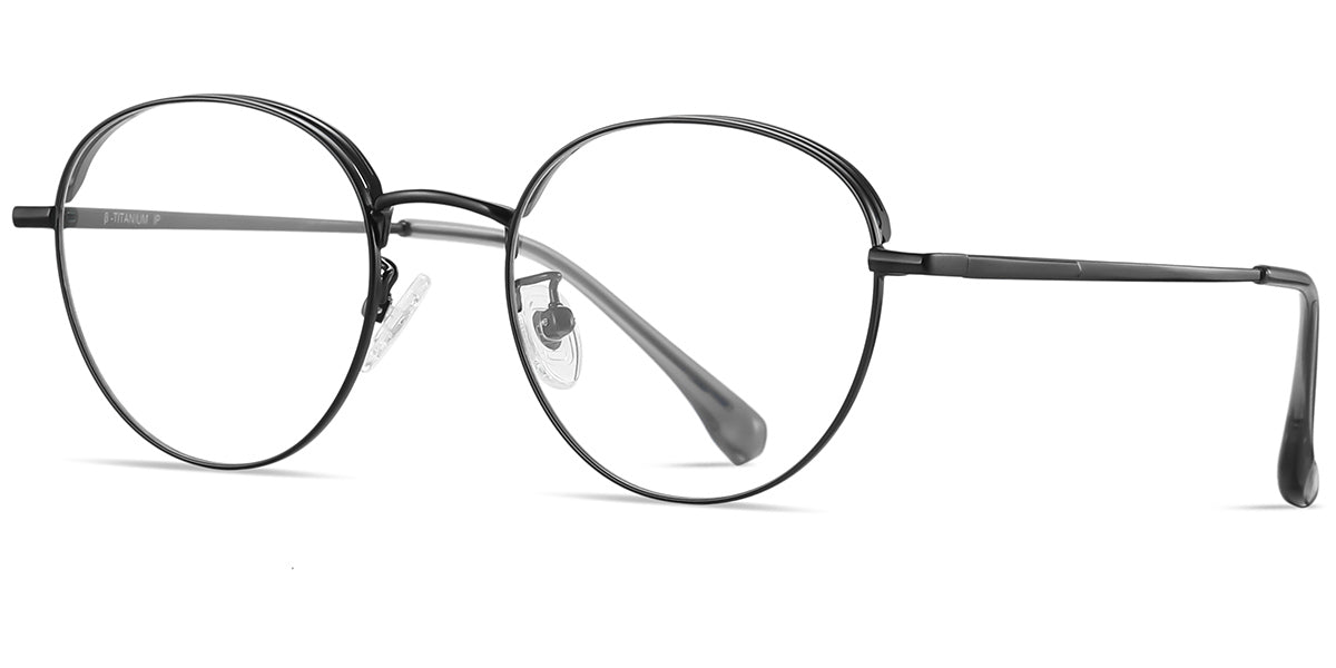 Candye® Titanium Round Frame F6457