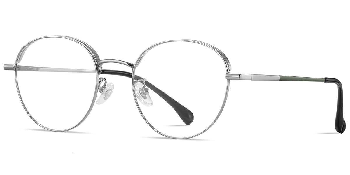 Candye® Titanium Round Frame F6457