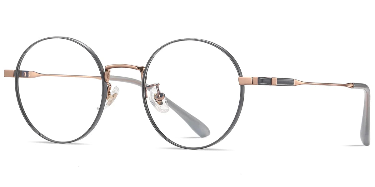 Candye® Titanium Round Frame F6562