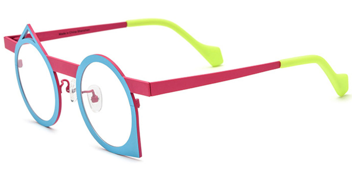 Candye® Titanium Round Geometric Frame F6720
