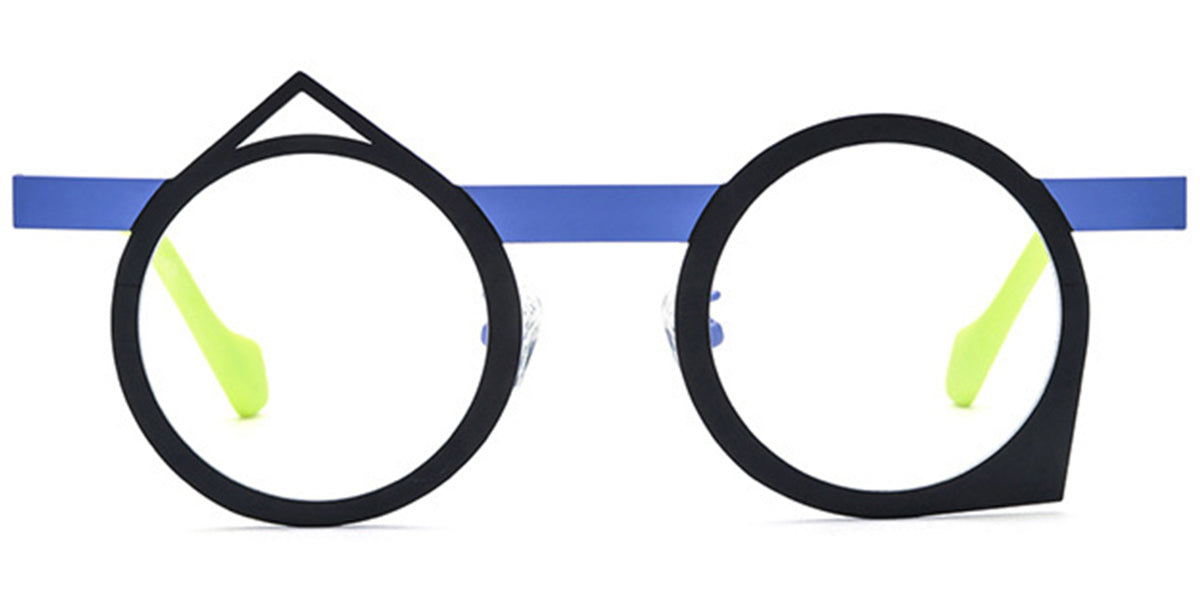 Candye® Titanium Round Geometric Frame F6720
