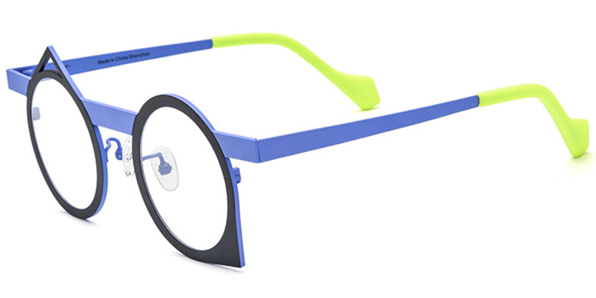 Candye® Titanium Round Geometric Frame F6720