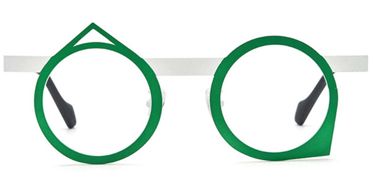 Candye® Titanium Round Geometric Frame F6720