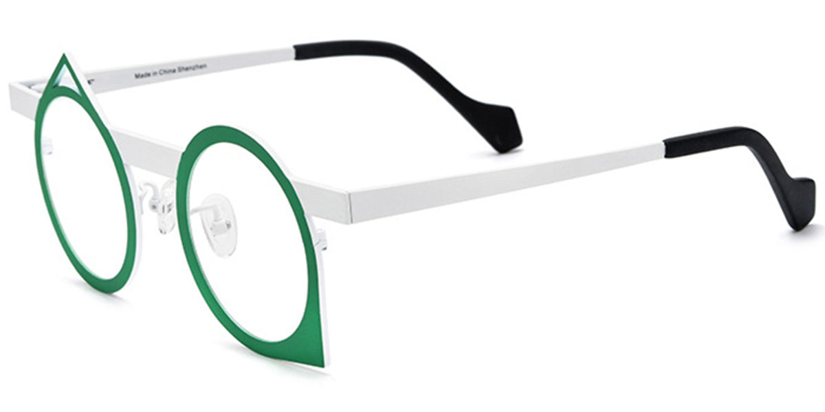 Candye® Titanium Round Geometric Frame F6720
