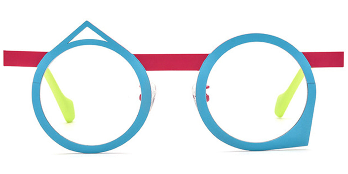 Candye® Titanium Round Geometric Frame F6720
