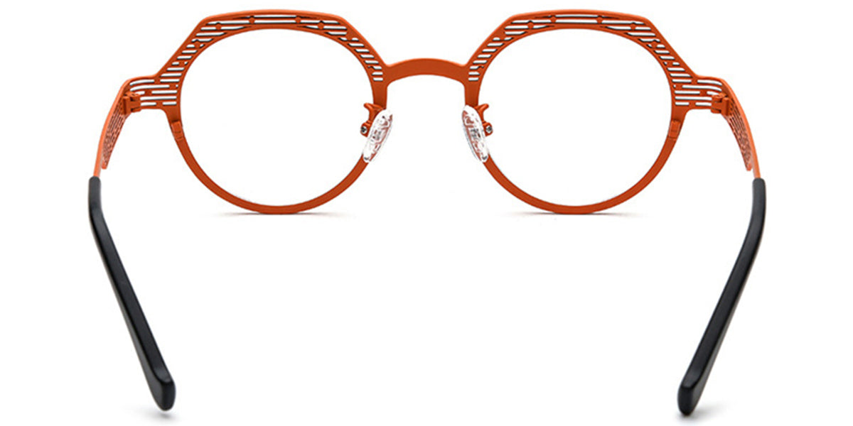Candye® Titanium Round Geometric Frame F6725
