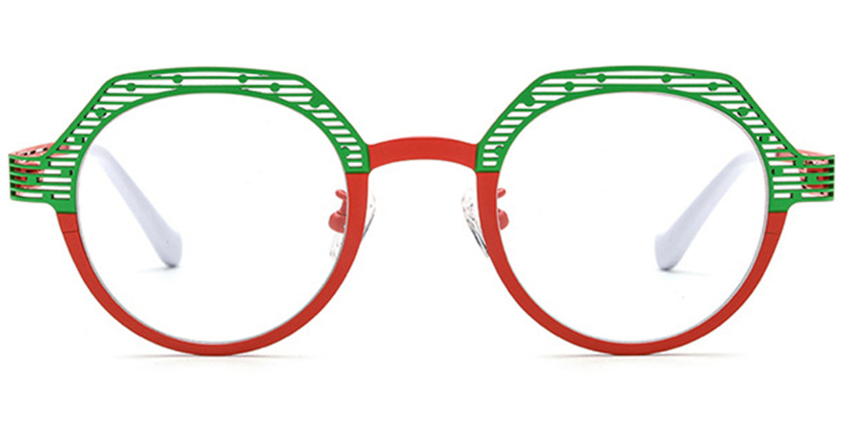 Candye® Titanium Round Geometric Frame F6725