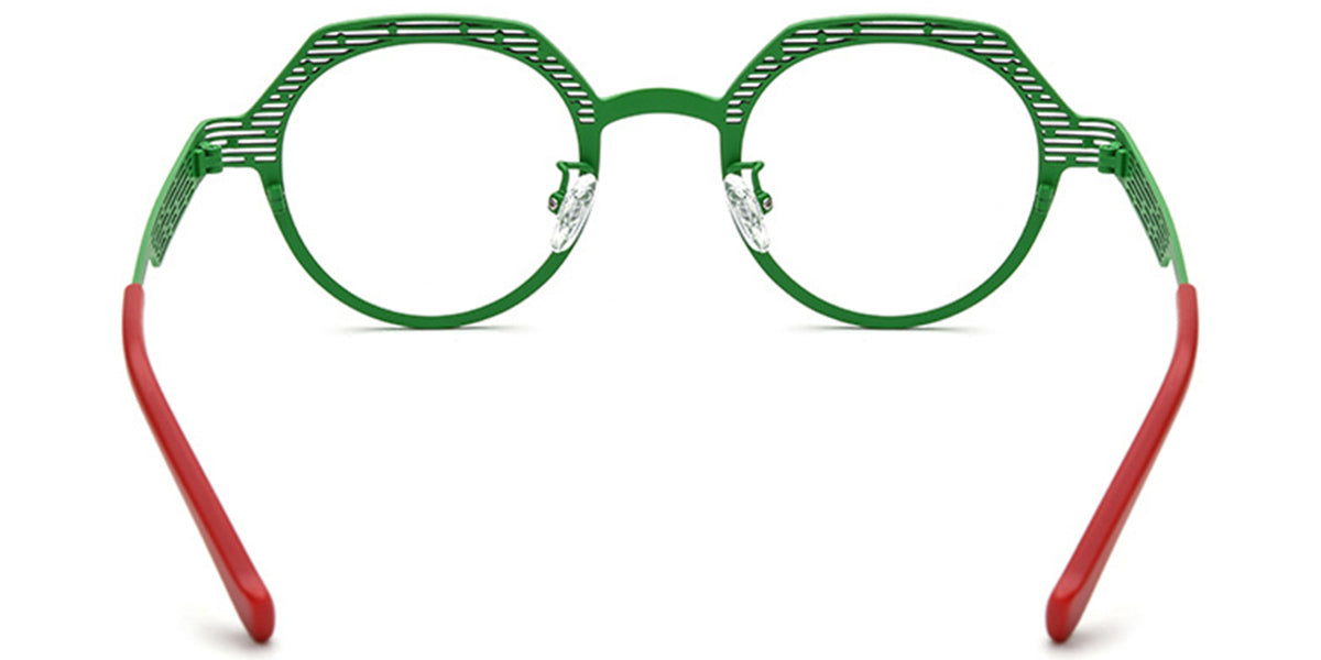 Candye® Titanium Round Geometric Frame F6725