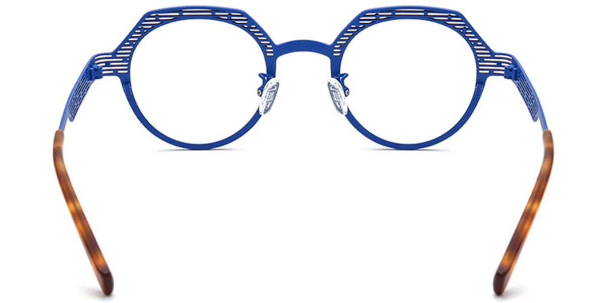 Candye® Titanium Round Geometric Frame F6725