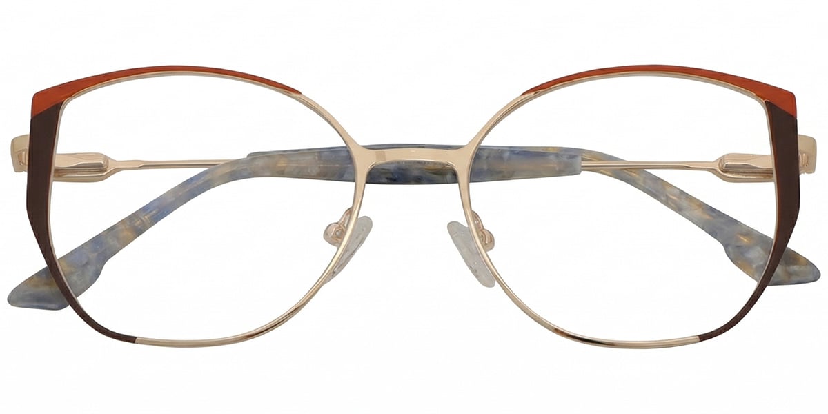 Candye Round, Geometric Frame F8865