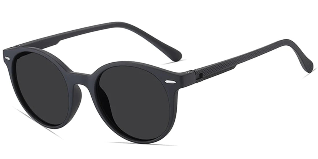 Elevate Your Style: Black Round Sunglasses for the Modern Gentleman