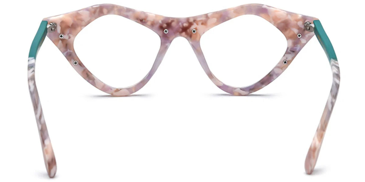 Candye® Acetate Cat Eye Geometric Frame F6898 