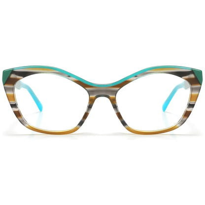 Candye Acetate Geometric Frame F4834 