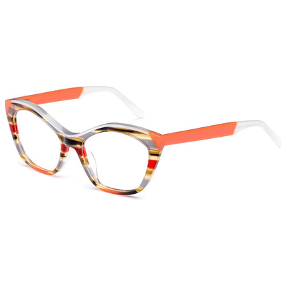 Candye Acetate Geometric Frame F4834 