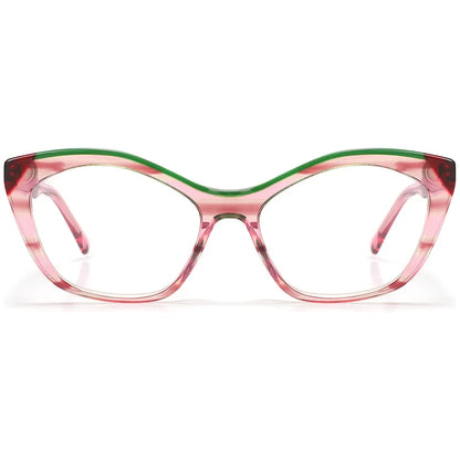 Candye Acetate Geometric Frame F4834 