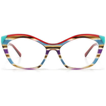 Candye Acetate Geometric Frame F4834 