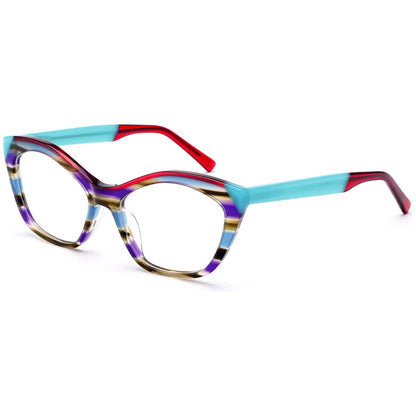 Candye Acetate Geometric Frame F4834 