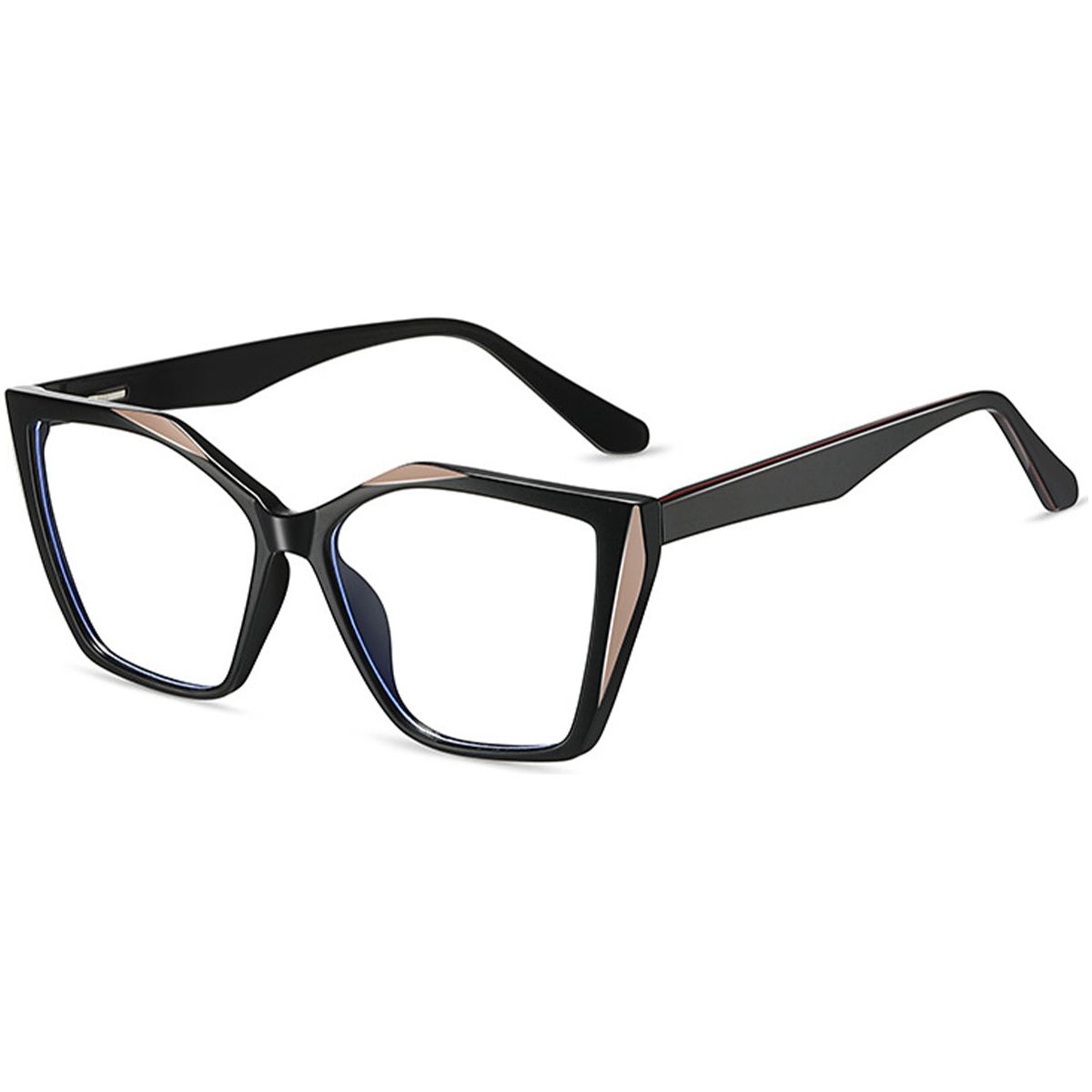 Candye Acetate Geometric Frame F5100 