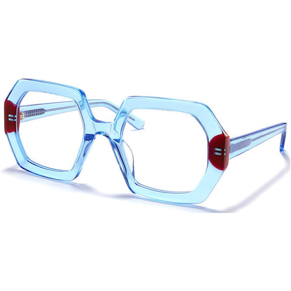 Candye Acetate Geometric Frame F5582 