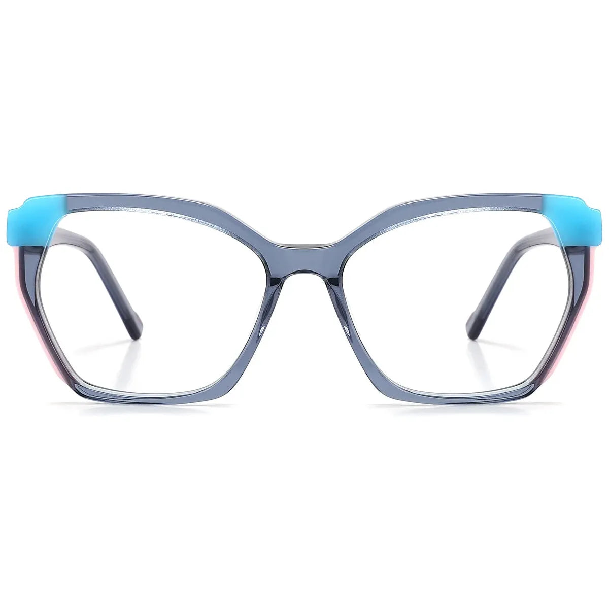 Candye Acetate Geometric Frame F5584 