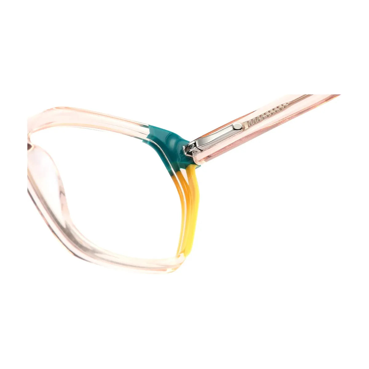 Candye Acetate Geometric Frame F5584 