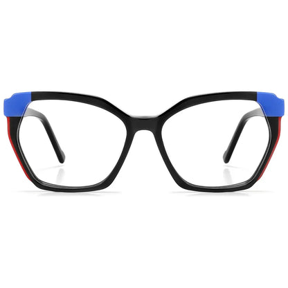 Candye Acetate Geometric Frame F5584 