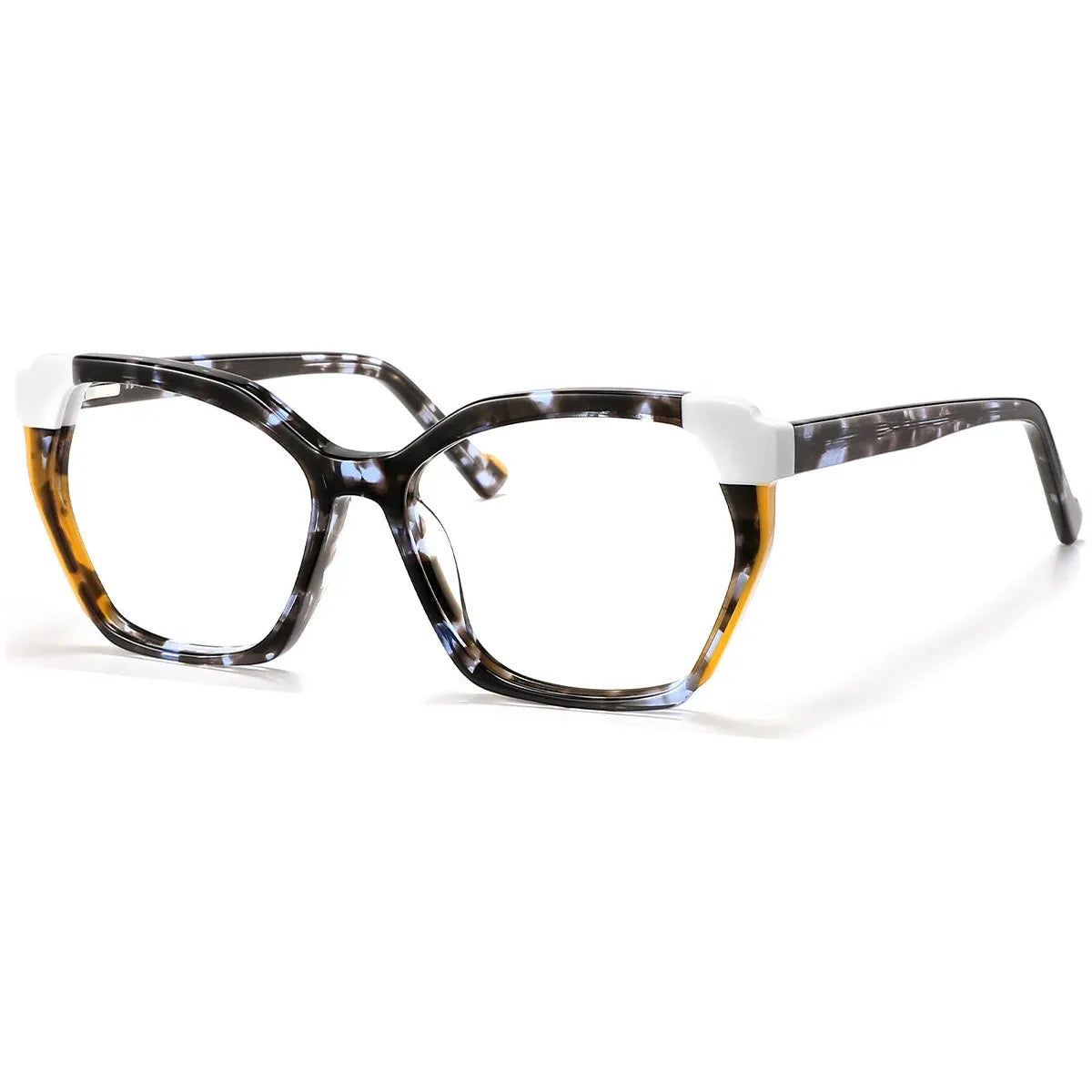 Candye Acetate Geometric Frame F5584 