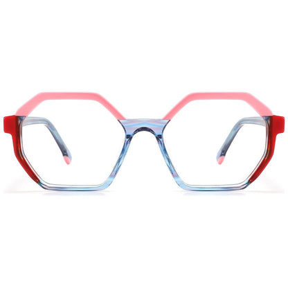 Candye Acetate Geometric Frame F5586 