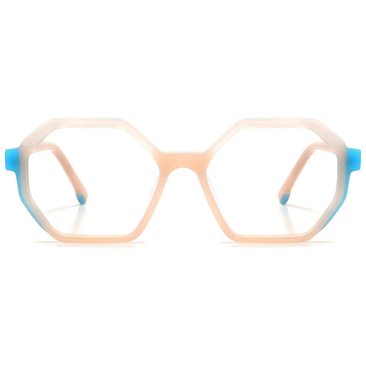 Candye Acetate Geometric Frame F5586 