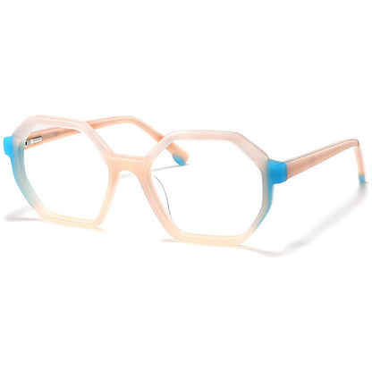 Candye Acetate Geometric Frame F5586 