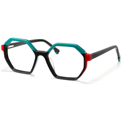 Candye Acetate Geometric Frame F5586 