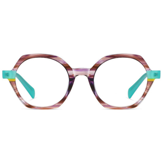 Candye Acetate Geometric Frame F5737 