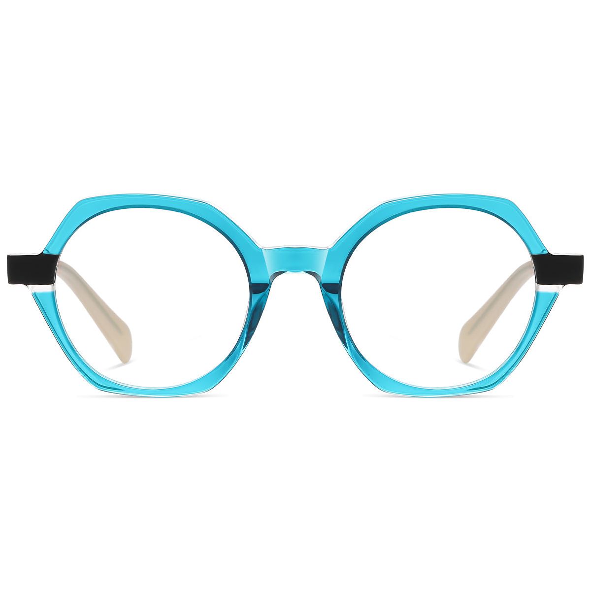 Candye Acetate Geometric Frame F5737 