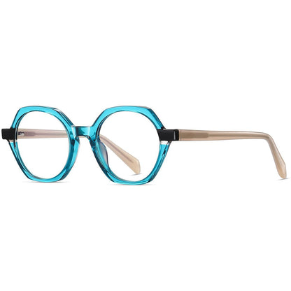 Candye Acetate Geometric Frame F5737 