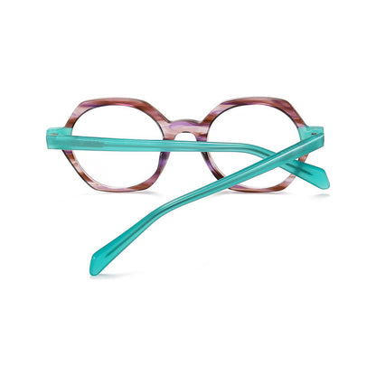 Candye Acetate Geometric Frame F5737 