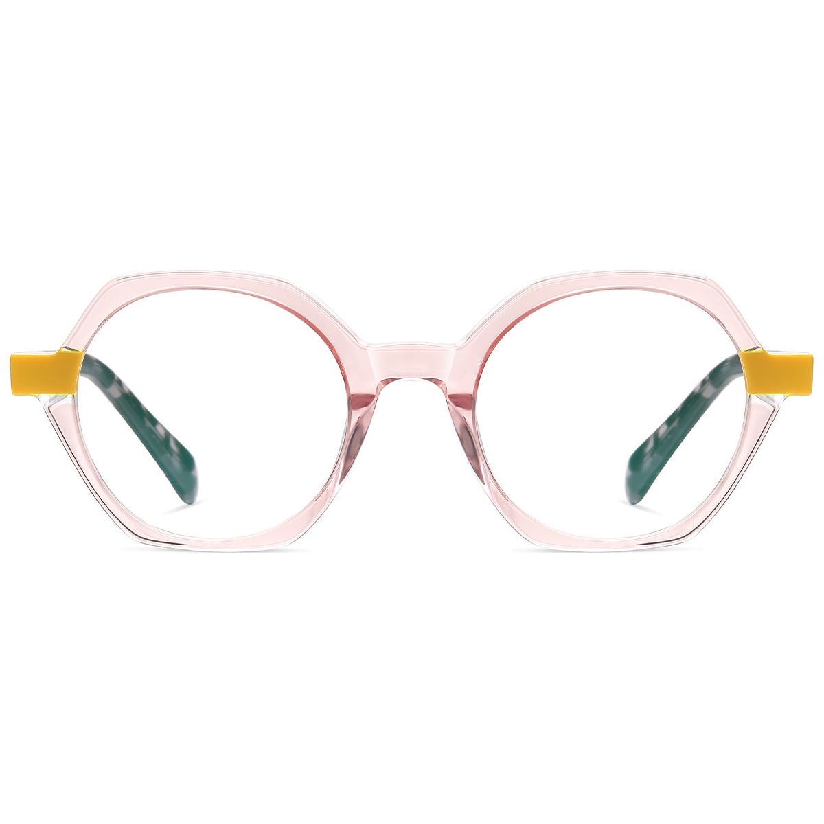 Candye Acetate Geometric Frame F5737 