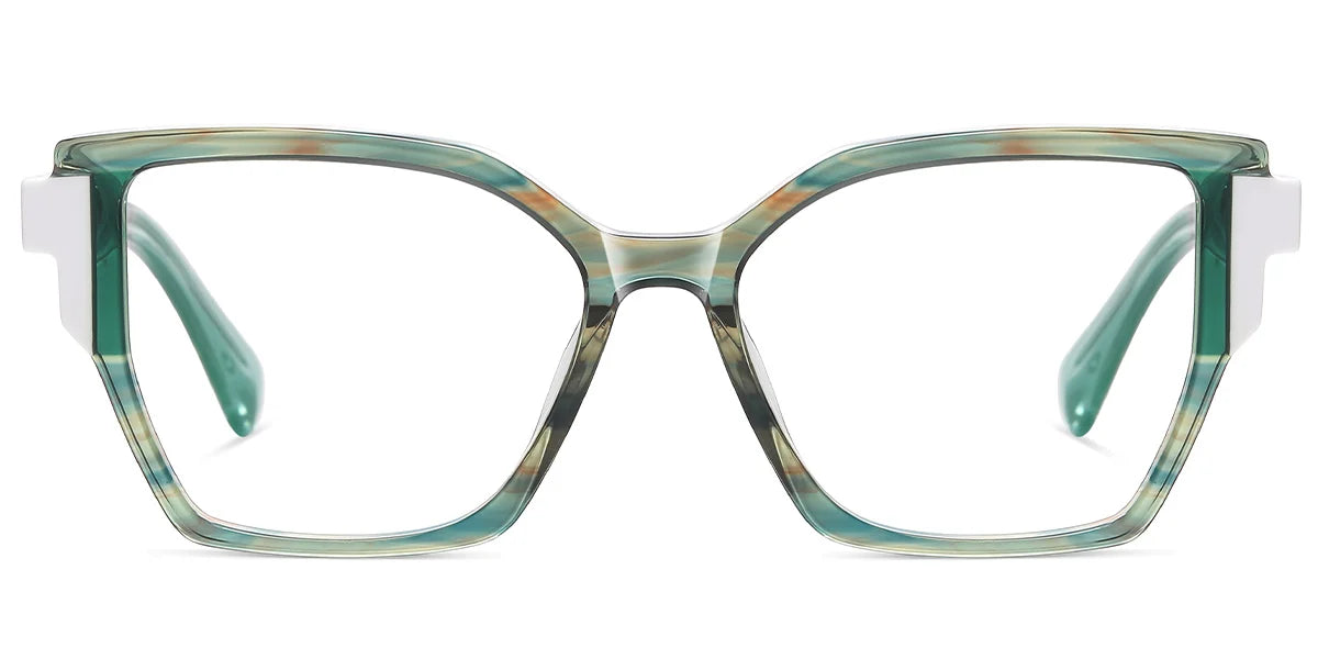 Candye Acetate Geometric Frame F5740 