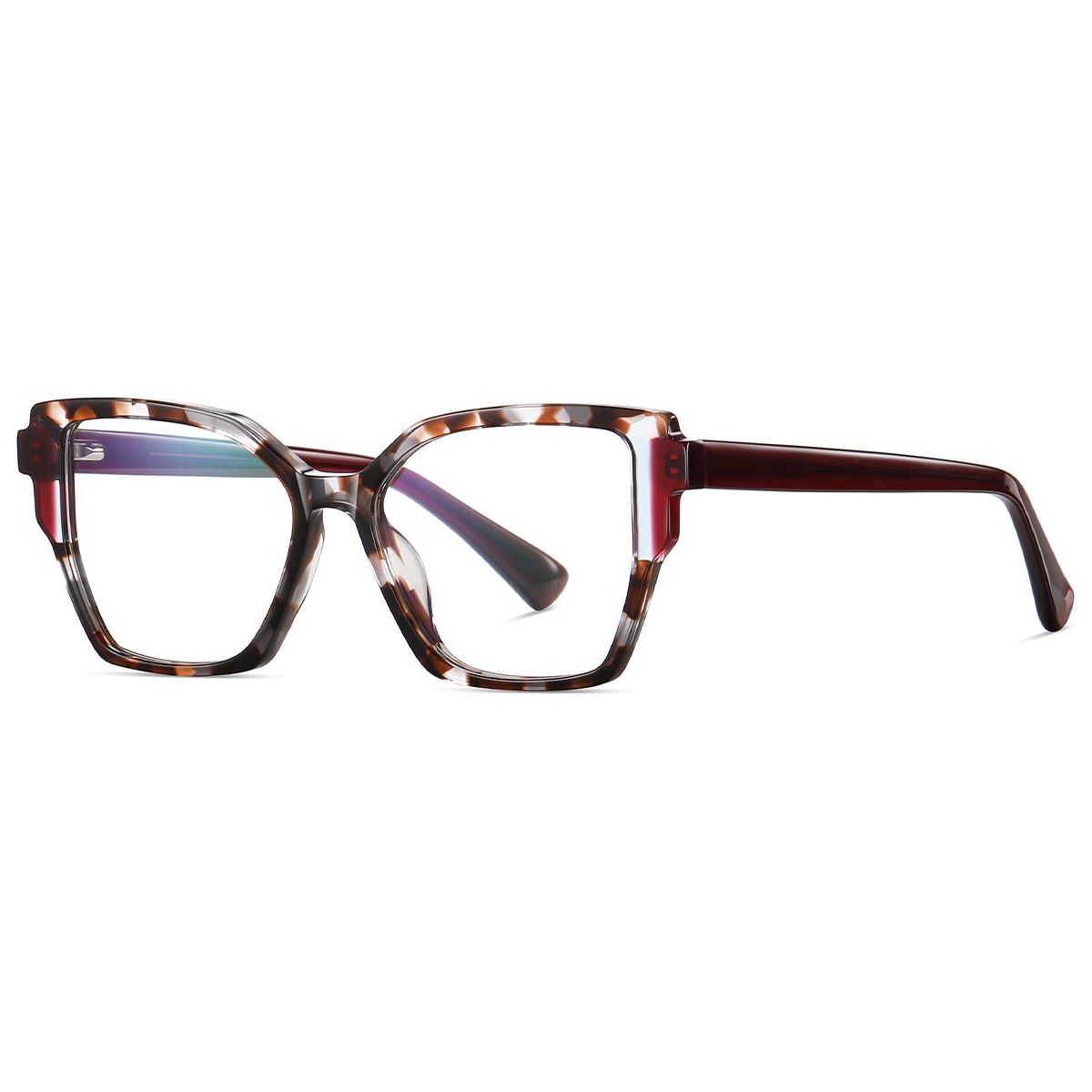 Candye Acetate Geometric Frame F5740 