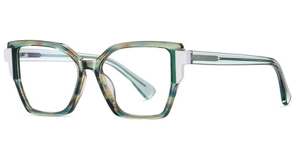 Candye Acetate Geometric Frame F5740 