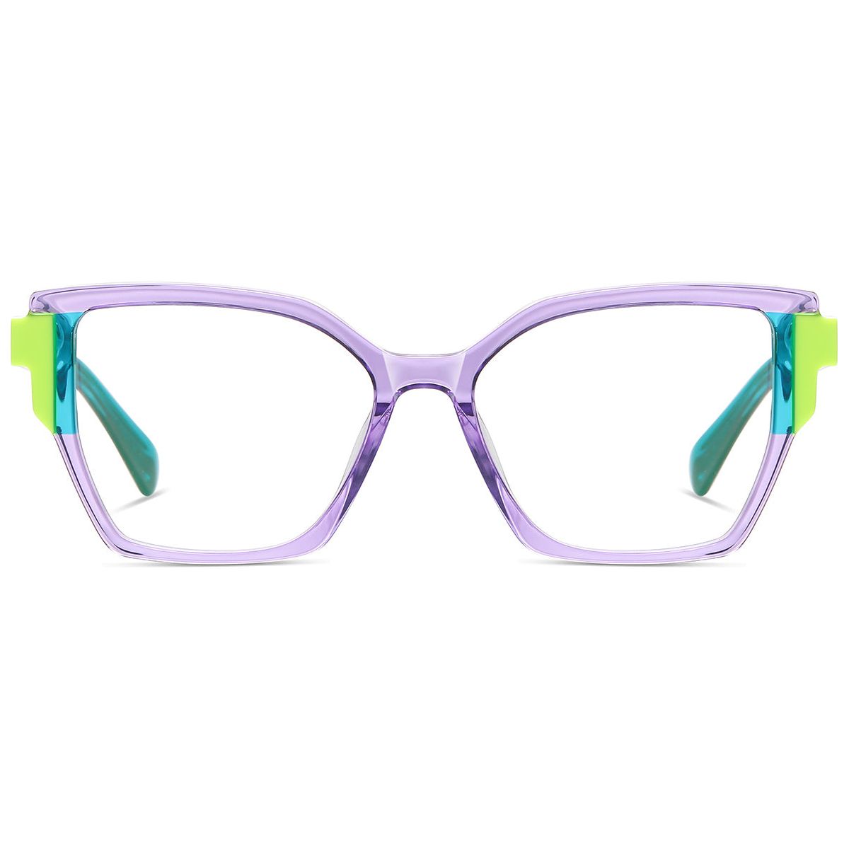 Candye Acetate Geometric Frame F5740 