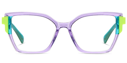 Candye Acetate Geometric Frame F5740 