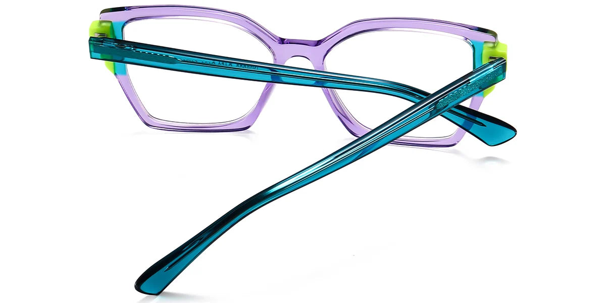 Candye Acetate Geometric Frame F5740 