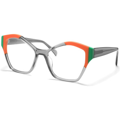 Candye Acetate Geometric Frame F5968 