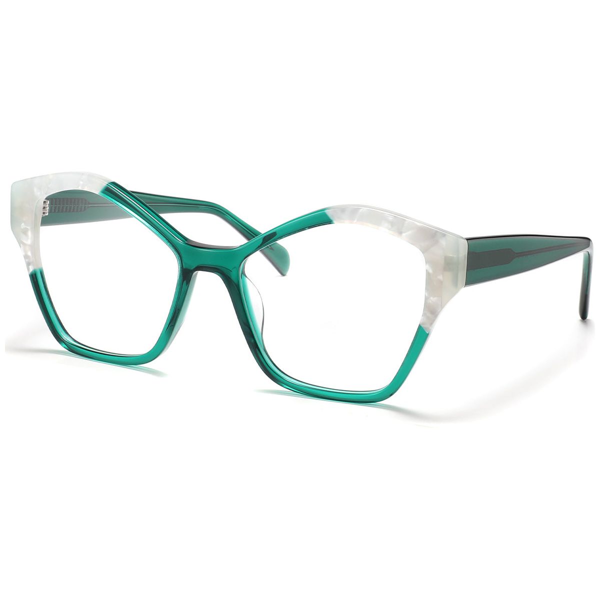 Candye Acetate Geometric Frame F5968 