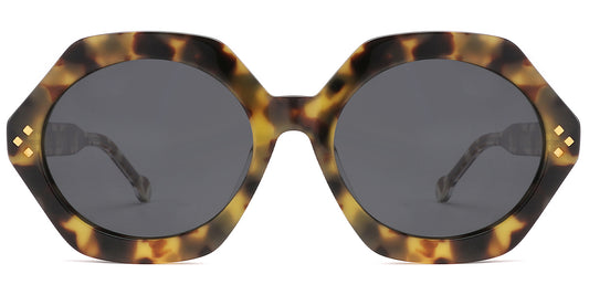 Candye Acetate Geometric Sunglasses SG5045 