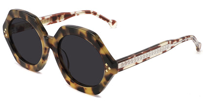 Candye Acetate Geometric Sunglasses SG5045 